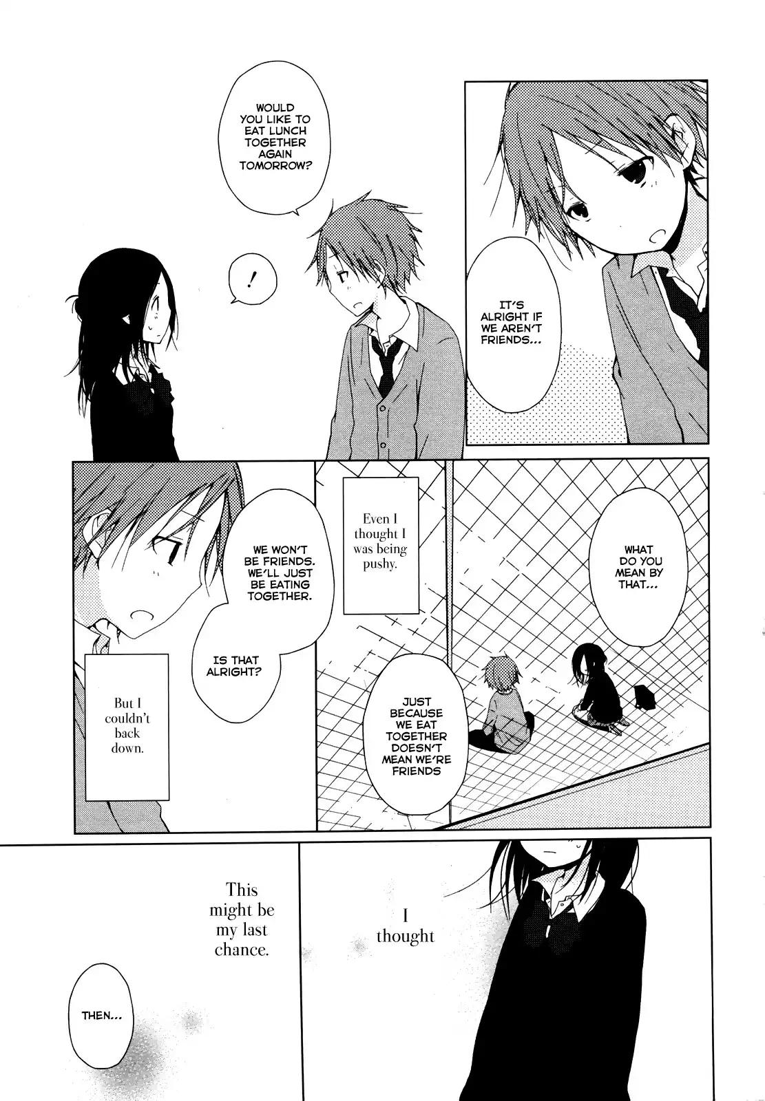 Isshuukan Friends. Chapter 0 18